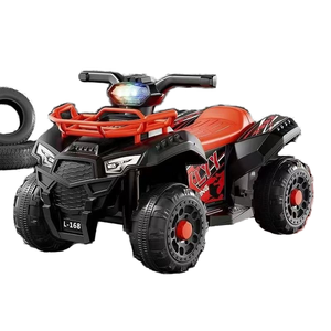 Распродажа от производителя: Детский квадроцикл на радиоуправлении из полипропилена, четырехколесный, на аккумуляторе, для детей <span class=keywords><strong>2</strong></span>-4 лет, популярный подарок - Product Image 1