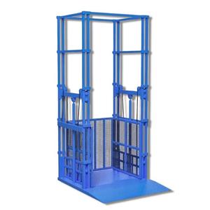 8m 500kg entrepôt de fret extérieur ascenseur de fret électrique hydraulique marchandises motorisé Rail de guidage sous-sol bricolage plate-forme de <span class=keywords><strong>Table</strong></span> élévatrice - Product Image 5