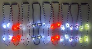 प्लास्टिक मार्डी ग्रास पार्टी ने मार्डी ग्रास की पोशाक की पार्टी मानव शरीर के गहनों के लिए रोशनी के पक्ष में प्रकाश-अप का समर्थन किया - Product Image 4