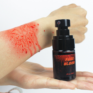 Gel coagulé en spray, sang artificiel pour Halloween, peinture corporelle lavable pour enfants et adultes, certifié CE, <span class=keywords><strong>maquillage</strong></span> <span class=keywords><strong>de</strong></span> cosplay zombie vampire - Product Image 1