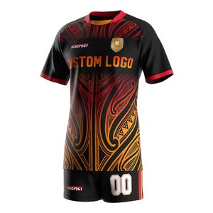 T-shirt et short de sport pour homme, col rond, Dry-Fit, rembourré, pour l'entraînement et le rugby, impression ODM - Product Image 1