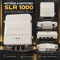 Répéteur numérique Motorola SLR1000 MOTOTRBO VHF UHF 400-527 MHz, station de base numérique IP Site Connect pour les équipes des propriétés et des installations