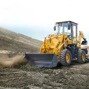 Factory Price New Tractor Front End Loader Wheeled Construction Machinery Loader With Backhoe