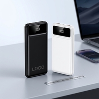 Vente en gros de batteries externes portables 20000mah, chargeur portable à charge rapide 20000mah, batterie externe pour téléphone