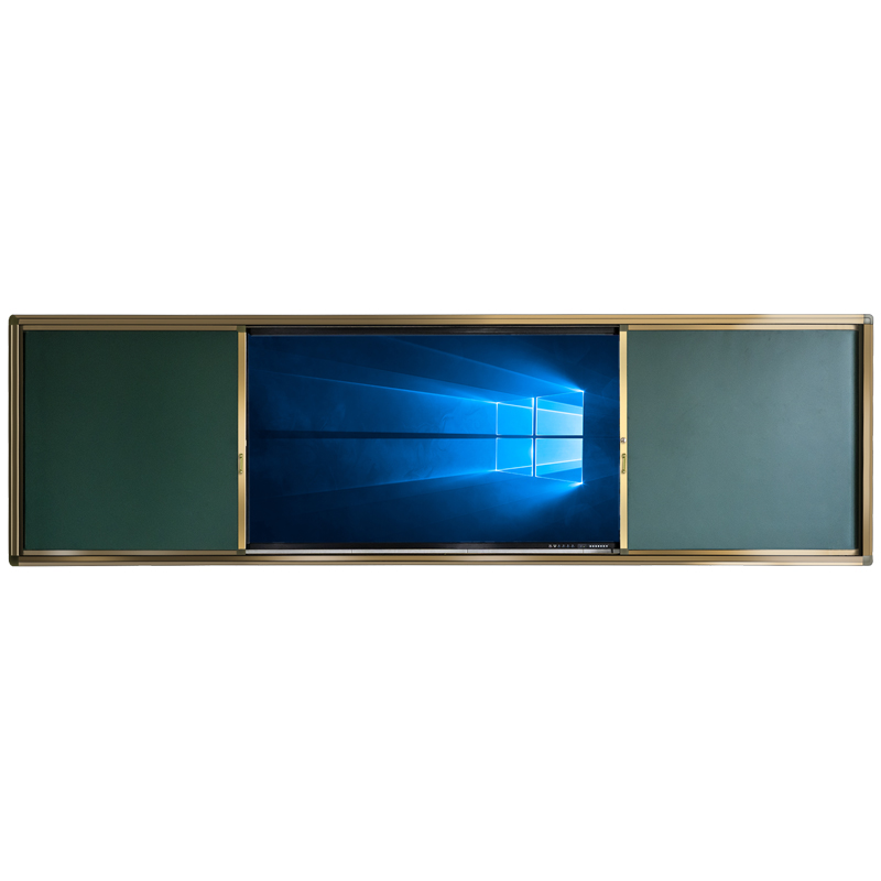 Умная Светодиодная доска для письма 85 дюймов 4k, магнитная зеленая доска с ЖК-дисплеем