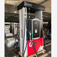 Machine de distribution de carburant de buse de pompe de station-service personnalisée Bluesky pour un ravitaillement pratique