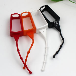 어린이 30ml 소형 손 소독제 로고 클립 키 링 실리콘 홀더가있는 키 체인 병 - Product Image 2