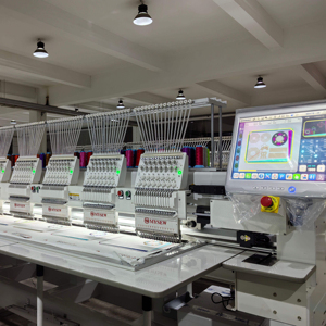 Mfgs 1508 chuyên nghiệp tự động tốc độ cao quần áo vi tính máy thêu mũ công nghiệp kỹ thuật số 8 đầu 15 kim - Product Image 1