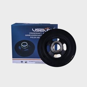 Piezas de coche USEKA, polea de cigüeñal profesional con polea de correa de goma OEM 23124-25000 para Chrysler AVENGER/200/FLAVIA <span class=keywords><strong>CARAVAN</strong></span> - Product Image 3