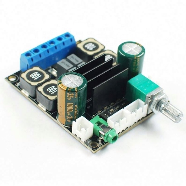 2.0 Dual Channel TPA3116D2 Home audio power amplifier circucit board 10-25V HiFi amplifier PCB board module