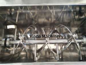 自動リボンブレンダースクリューコンベヤー1500L容量高効率工業用混合装置食品化学物処理 - Product Image 4