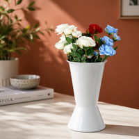 Seau à fleurs décoratif en plastique, fournitures florales, vase pour fleuriste, boutique de fleurs