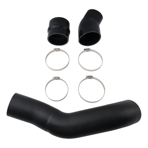 Kit de tuyau d'admission en aluminium de 3,5 pouces (89 mm) avec tuyau en silicone pour Audi RS3 8V 2.5 TFSI Quattro CZGB 367HP 15-17 ICP053-BK - Product Image 2