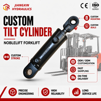 Cylindre hydraulique à double effet Durionised CE 16MPa, alésage 60mm, tige 28mm, course 86mm, pour chariot élévateur Noblelift en acier