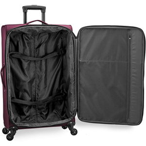 Vali Polyester Bền Tùy Chỉnh Xe Đẩy Du Lịch Bộ Hành Lý Mềm <span class=keywords><strong>2</strong></span> Món Lớn - Product Image 2