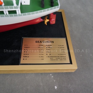 Modelo de Barco de Carga Marítima O.A.S Personalizado de 65 cm, Fabricado en Fábrica, Estilo Náutico, Modelo de Barco de Plástico ABS - Product Image 2