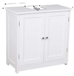 Armoire <span class=keywords><strong>de</strong></span> rangement <span class=keywords><strong>de</strong></span> <span class=keywords><strong>salle</strong></span> <span class=keywords><strong>de</strong></span> <span class=keywords><strong>bain</strong></span> avec socle à 2 portes sous l'évier <span class=keywords><strong>Organisateur</strong></span> économiseur d'espace avec étagère interne Armoire <span class=keywords><strong>de</strong></span> <span class=keywords><strong>lavabo</strong></span> <span class=keywords><strong>de</strong></span> <span class=keywords><strong>salle</strong></span> <span class=keywords><strong>de</strong></span> <span class=keywords><strong>bain</strong></span> - Product Image 1