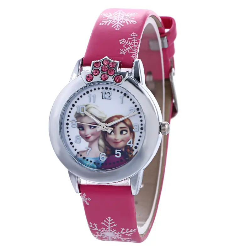 Moda Cartoon simpatico marchio orologi al quarzo in pelle bambini bambini ragazze Casual bracciale orologio da polso orologi da polso in cristallo