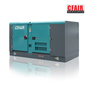 CFAIR 132kw compresseur d'air de moteur diesel monté sur dérapage portable 12bar haute pression 12 M3/Min marteau de cric des fabricants - Product Image 3