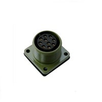 Connecteur circulaire MS3108 conforme aux spécifications MIL, circulaire 8P 14S, prise à 90 degrés, MS5015 MS3108A 20-7S