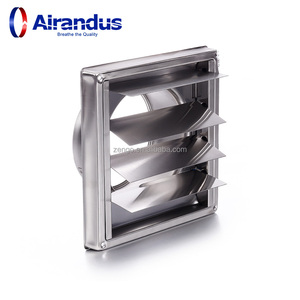 Rejilla de Ventilación de Acero Inoxidable <span class=keywords><strong>ZENGO</strong></span> SMS, Rejilla de Ventilación Ajustable de Alta Calidad, Acero Inoxidable 304, 4 Pulgadas, Cuadrada y Duradera - Product Image 4