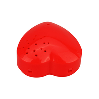 Mini Grabadora de Voz de Plástico ABS con Botón Grande en Forma de Corazón, Módulo de Sonido de Oso de Peluche para Juguetes de Peluche
