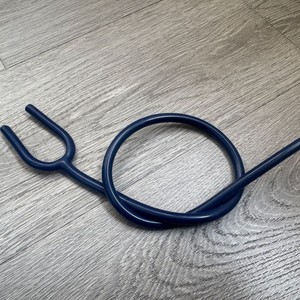 Tubo en forma de Y de PVC azul oscuro, pieza de repuesto para accesorios de estetoscopio - Product Image 1