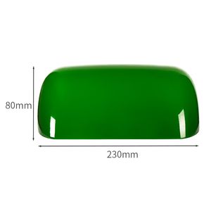 <span class=keywords><strong>Paralume</strong></span> Vintage a Forma di Cuscino in <span class=keywords><strong>Vetro</strong></span> Verde Originale per Lampada da Scrivania da Banca Illuminazione Industriale - Product Image 4