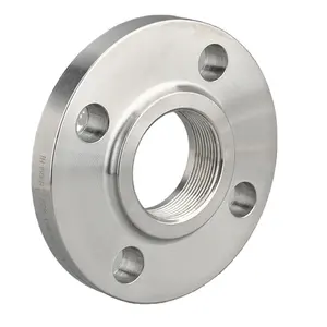 ASME B16.5 Class 150 600 2500 FF RF RTJ 2'' Carbon Steel Stainless Threaded Flange