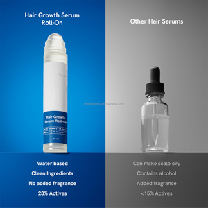 سيروم لنمو الشعر بعلامة تجارية خاصة، أمبولات لعلاج تساقط الشعر وإعادة نموه، عناية بفروة الرأس، خلاصة إكليل الجبل، سيروم لنمو الشعر بعبوة دوارة - Product Image 3
