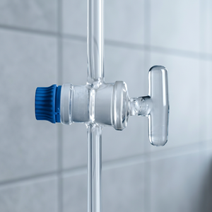 Burette avec robinet en verre en verre transparent de classe B - Product Image 2