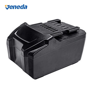 Batterie au lithium-ion prismatique <span class=keywords><strong>18V</strong></span> <span class=keywords><strong>4AH</strong></span> pour <span class=keywords><strong>perceuse</strong></span> <span class=keywords><strong>sans</strong></span> <span class=keywords><strong>fil</strong></span>, remplacement pour batterie d'outil électrique Metab, pack de batterie au lithium-ion - Product Image 5