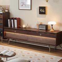 Meuble TV de salon et chambre à coucher de style moderne du milieu du siècle, de haute qualité, en bois, avec rangement, console, armoire de rangement multifonction, unité TV personnalisable