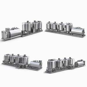 เครื่องทำโยเกิร์ตเชิงพาณิชย์ขนาดกลาง เครื่องผลิตชีสและเนยคุณภาพดีที่สุดสำหรับกระบวนการผลิตนม - Product Image 3