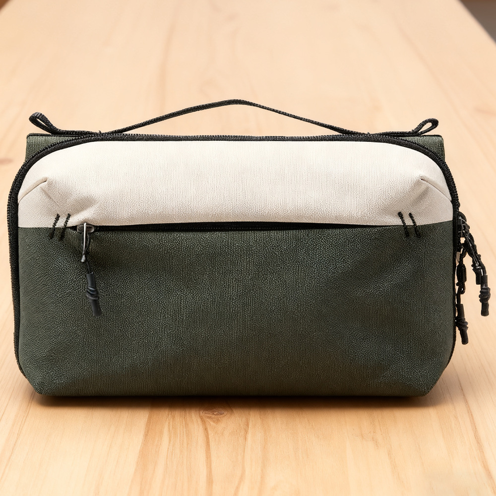 ฟิล์มกันน้ำ - กระเป๋าเก็บของดิจิตอลความจุขนาดใหญ่ [Army Green]