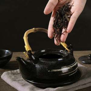 Pot à soupe en céramique pour fruits de mer, petit pot en terre cuite, vapeur, vintage, poignée manuelle, <span class=keywords><strong>cuisine</strong></span> japonaise coréenne, vaisselle, restaurant - Product Image 4
