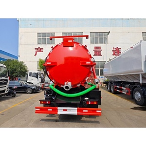 รถบรรทุกถังดูดสิ่งปฏิกูลแบบกำหนดเอง Dongfeng 4x2 ขนาด 12 ลูกบาศก์เมตร สำหรับงานหนัก - Product Image 6