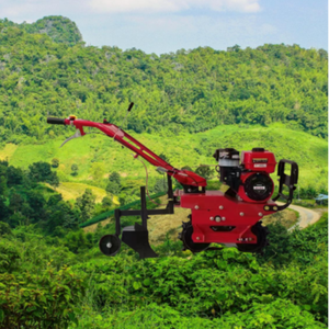 Prix bon marché Mini moteur à essence sur chenilles 7hp Power Tiller pour petit terrain - Product Image 1