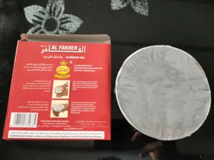 Kertas Foil Pre-Put kertas Foil aluminium Hookah Shisha harga rendah pabrik untuk Hookah
