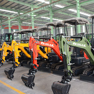 Mesin ekskavator Mini dengan fungsi ayunan samping 1, 5Ton-5Ton Motor pompa Gearbox Harga terbaik dari Eaton-6 Ton - Product Image 4