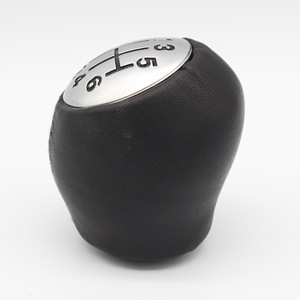 Renault Car Gear <b>Shift</b> <b>Knob</b> 6-Speed Leather Matte Cover Ergonomic Design - Product Image 1