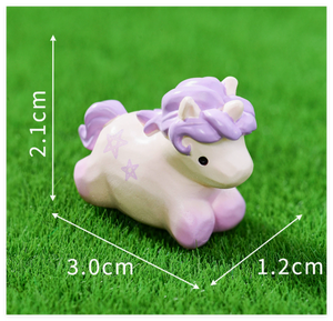 Personalizado mini kawaii lindo DIY <span class=keywords><strong>bomba</strong></span> de baño rosa Arco Iris resina unicornio juguete niños educativos pequeña figurita fabricante - Product Image 3