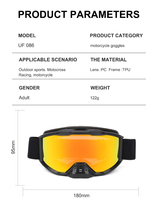 Lunettes de course tout-terrain Somta Factory, résistantes aux chocs, lunettes de motocross, lunettes de sport pour moto