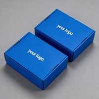 Boîtes d'emballage pour envoi postal imprimées recto-verso, impression personnalisée, boîte cadeau pour vêtements, boîte d'expédition recyclable en carton ondulé pour perruques