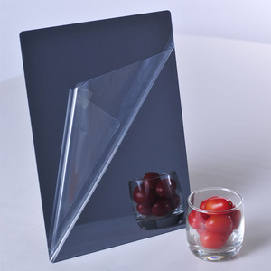 Độ Nét Cao A4 Kích Thước Lớn Màu Đen Màu Grey Màu 1Mm 2Mm 3Mm 4Mm PMMA <span class=keywords><strong>Acrylic</strong></span> Gương Tấm Nhà Sản Xuất - Product Image 3