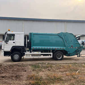 Camion à ordures SINOTRUCK HOWO 14-15M3 4*2, véhicule compacteuse de déchets avec moteur diesel, conduite à gauche et à droite - Product Image 2