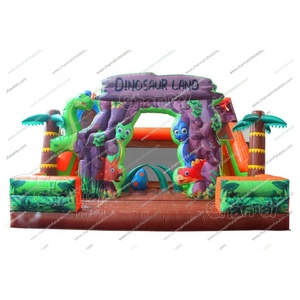 Phổ biến thiết kế ban đầu <span class=keywords><strong>inflatables</strong></span> nhảy Bouncer Combo với Slide cho trẻ em ngoài trời thương mại trở ngại - Product Image 1
