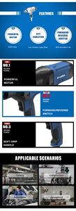 PRO 56504 <span class=keywords><strong>Avvitatore</strong></span> <span class=keywords><strong>a</strong></span> <span class=keywords><strong>Filo</strong></span> da 1/2 Pollice <span class=keywords><strong>Avvitatore</strong></span> <span class=keywords><strong>a</strong></span> <span class=keywords><strong>Impulsi</strong></span> - Product Image 5