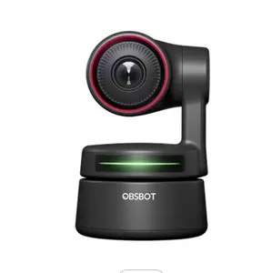 OBSBOT छोटे 4K ऐ-ट्रैकिंग ऑटो-तैयार इशारा नियंत्रण दोहरी ओमनी-दिशात्मक एमआईसी रिकॉर्डिंग PTZ स्ट्रीमिंग वेब कैमरा