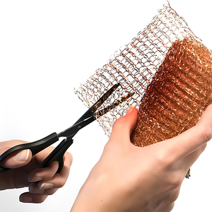 Maille de cuivre tricotée pure, résistante aux intempéries, vente chaude directe usine, pour la lutte antiparasitaire intérieure et extérieure - Product Image 2